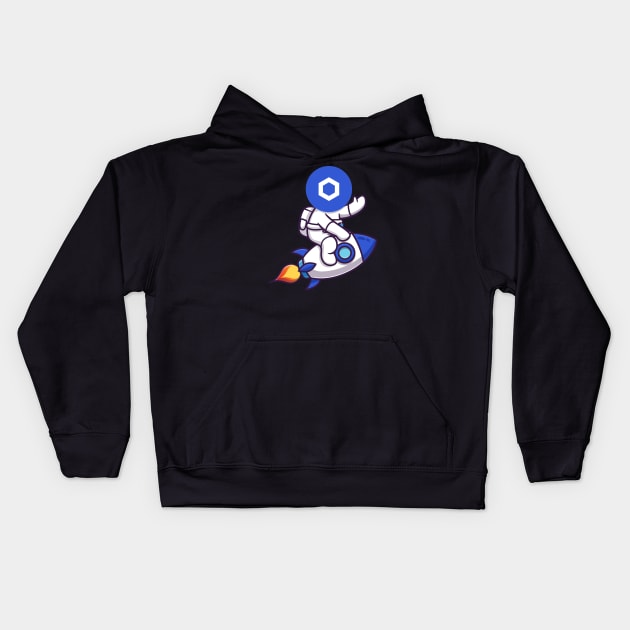 Chainlink Crypto Kids Hoodie by Printnation